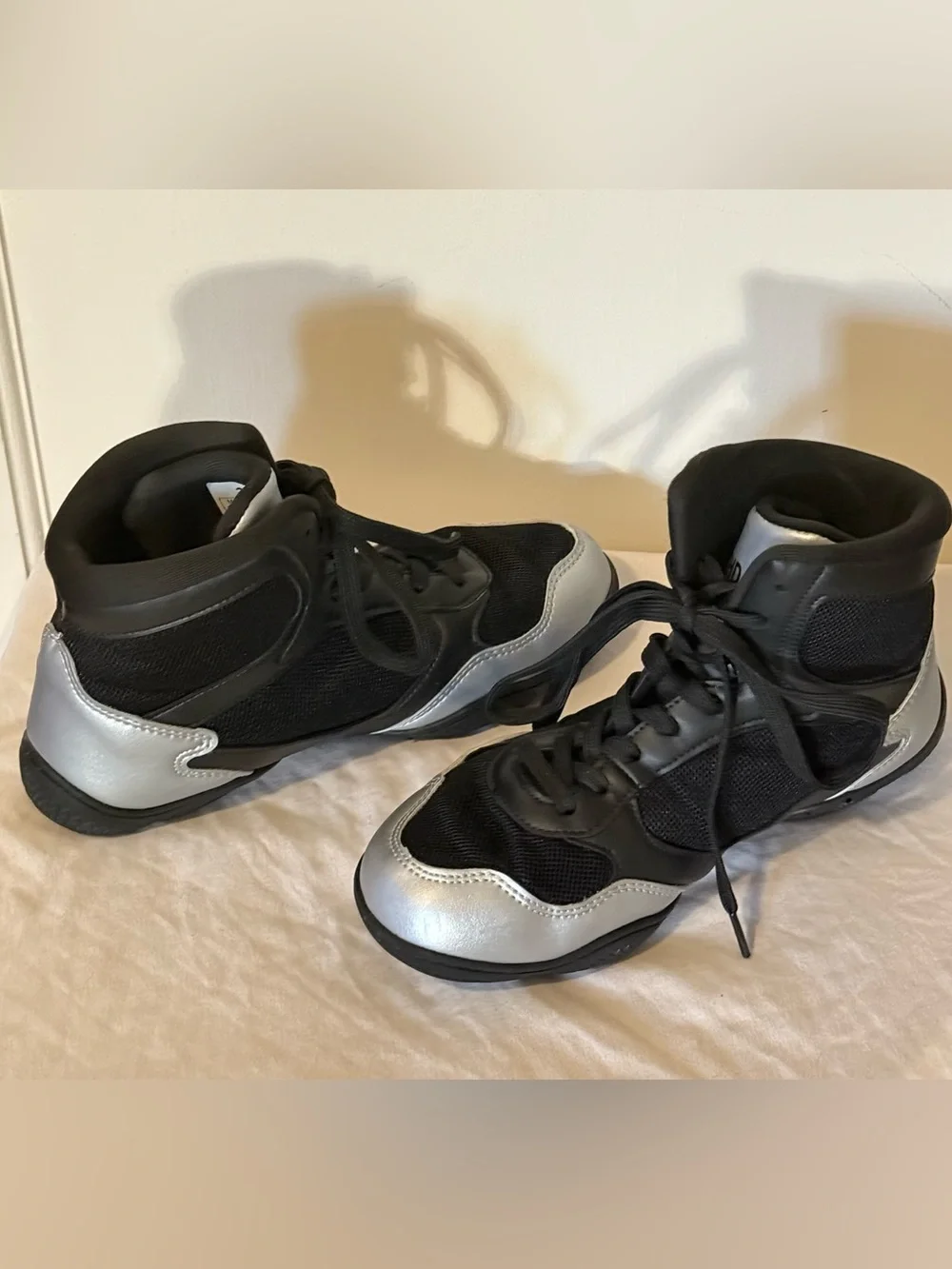 BKWHDAY High-Top Wrestling & Boxing Shoes - (36) EUR